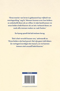 Noord-Korea dagboek achterzijde