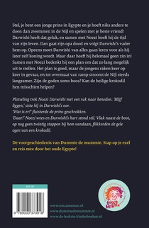 Een jonge prins in het oude Egypte achterzijde