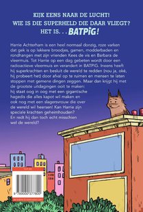 Een big vliegt uit achterzijde
