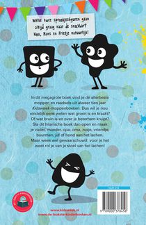 Het megagrote Kidsweek moppenboek achterzijde