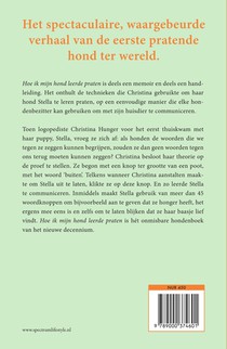 Hoe ik mijn hond leerde praten achterzijde
