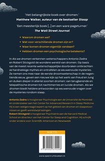 Als we dromen achterzijde