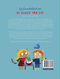 Het kinderkookboek van de keuken van Kiki achterzijde