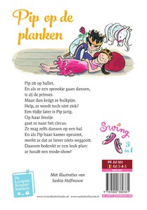 Pip op de planken achterzijde