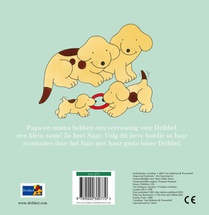 Dribbels kleine zusje achterzijde