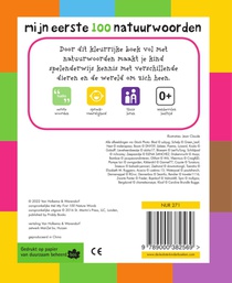 Mijn eerste 100 natuurwoorden achterzijde