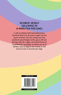Het 6 minuten dagboek achterzijde