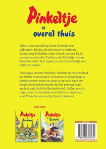 Pinkeltje is overal thuis achterzijde