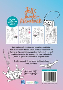 Jills mode-kleurboek achterzijde