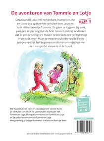 De avonturen van Tommie en Lotje deel 2 achterzijde