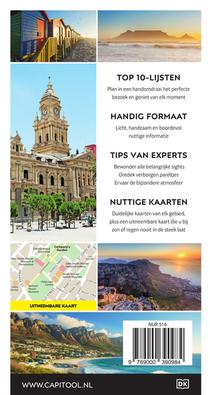 Kaapstad en de wijngebieden achterzijde