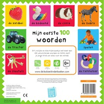 Mijn eerste 100 woorden achterzijde