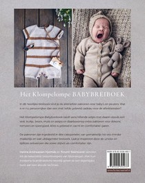 Het Klompelompe babybreiboek achterzijde