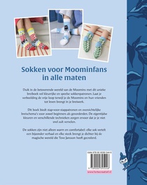 Moomin sokken breien achterzijde
