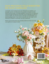 Haak een boeket bloemen achterzijde