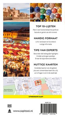Marrakech en omgeving achterzijde