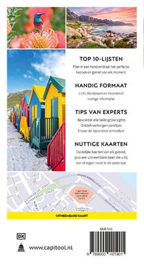 Kaapstad en de wijngebieden achterzijde