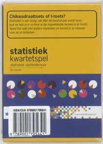 Statistiekkwartetspel achterkant