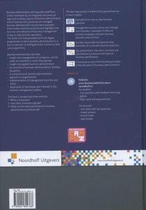 Business administration achterzijde