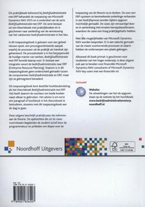 Bedrijfsadministratie met ERP in Microsoft Dynamics NAV achterzijde