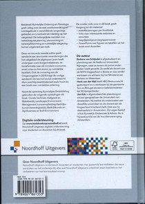 Basisboek Ruimtelijke Ordening en Planologie achterzijde