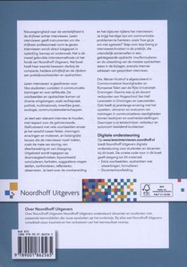 Leren interviewen achterzijde