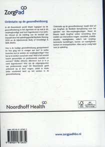 Oriëntatie op de gezondheidszorg achterzijde