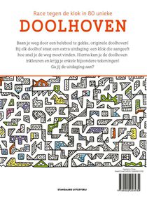Race tegen de klok in 80 unieke doolhoven van makkelijk naar moeilijk achterzijde