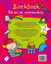 Zoekboek Rik en de verkleedkist achterzijde