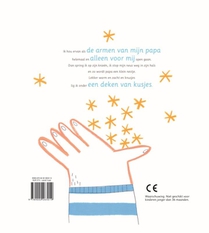 In de armen van papa achterzijde