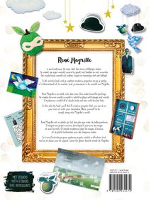 Magritte activity book voor kinderen - nuage, bolhoed, bird achterzijde