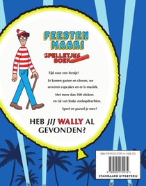 Waar is Wally ? Feesten maar ! achterzijde