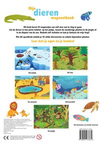 Mijn dierenmagneetboek achterzijde