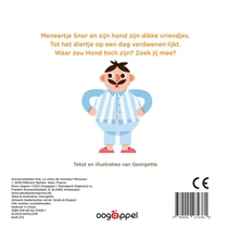 De hond van Meneertje Snor achterzijde
