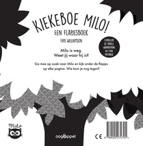 Kiekeboe Milo! achterzijde