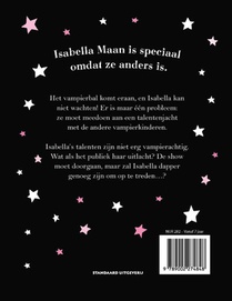 Isabella geeft een show achterzijde