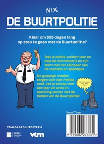 De Buurtpolitie Scheurkalender 2023 achterkant