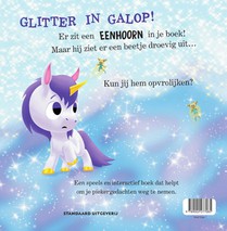 Er zit een eenhoorn in je boek achterzijde