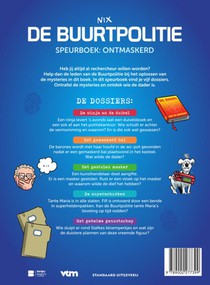 Speurboek: Ontmaskerd achterzijde