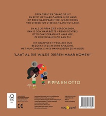 Pippa en Otto in de amazone - een pop-upboek achterzijde