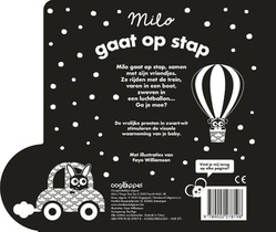 Milo gaat op stap achterzijde