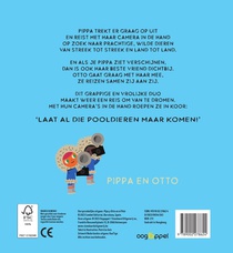 Pippa en Otto op de Noordpool achterzijde