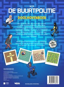 De Buurtpolitie Doolhovenboek achterzijde