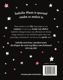Isabella en het spookkasteel achterzijde