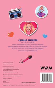 Camille stickers achterzijde
