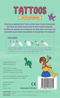 Tattoos: zeemeerminnen achterzijde