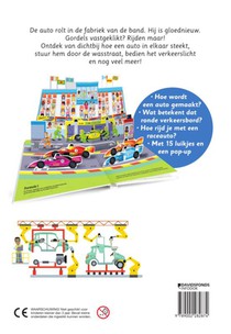 Mijn boek over auto's achterzijde