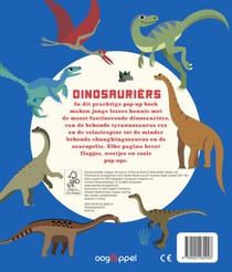 Dinosauriërs Een pop-upboek achterzijde