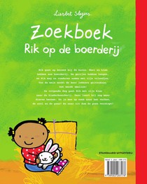 Zoekboek Rik op de boerderij achterzijde