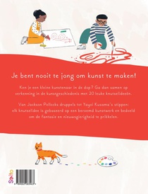 Knutselen als een artiest achterzijde